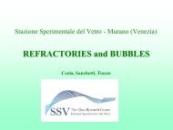 REFRACTORIES and BUBBLES - GlassTrend