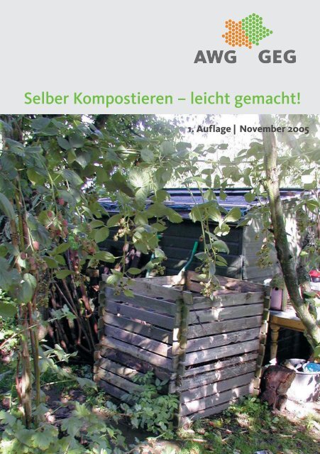 Selber Kompostieren - AWG Abfallwirtschaftsgesellschaft des ...