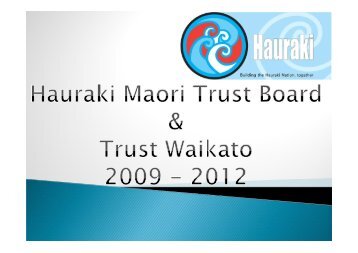 Pat Nathan Hauraki Maori Trust