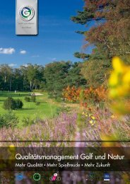 Qualitätsmanagement Golf und Natur - DQS