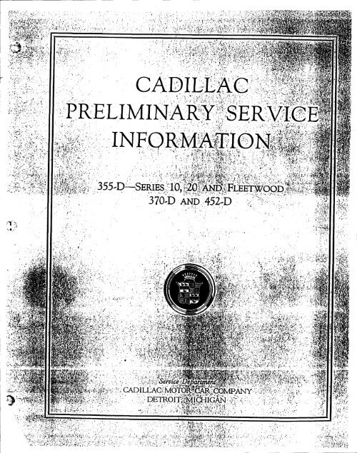 1935 Cadillac - GM Heritage Center
