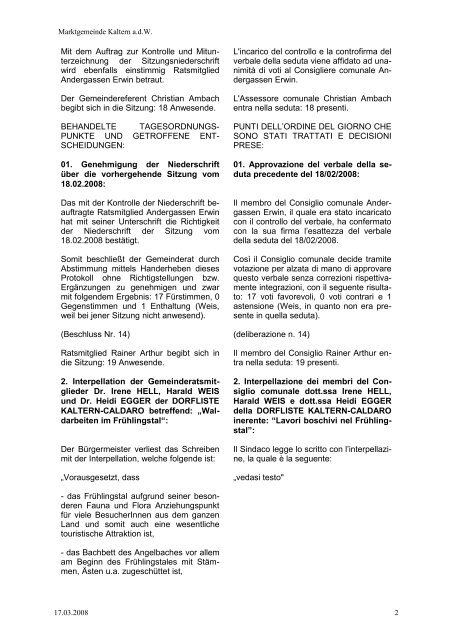 Gemeinderat vom 17.03.2008 (306 KB) - .PDF