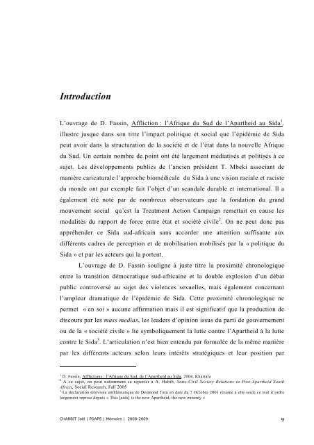 Mémoire de Master corrigé - Genre en action