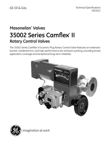 Download Masoneilan Valves 35002 Series Camflex Ii ... - GE Energy