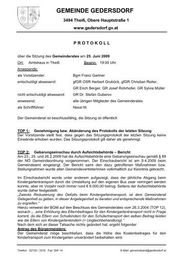 Datei herunterladen (253 KB) - .PDF - Gemeinde Gedersdorf