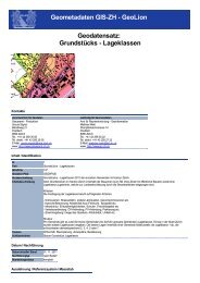 Grundstￃﾼcks - Lageklassen - GIS-ZH - Kanton Zürich