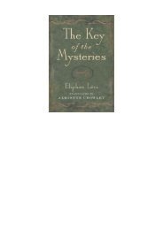 The Key to the Mysteries - Hermetics Resource