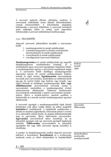Menedzsment alapok