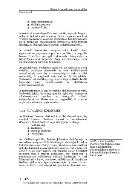 Menedzsment alapok