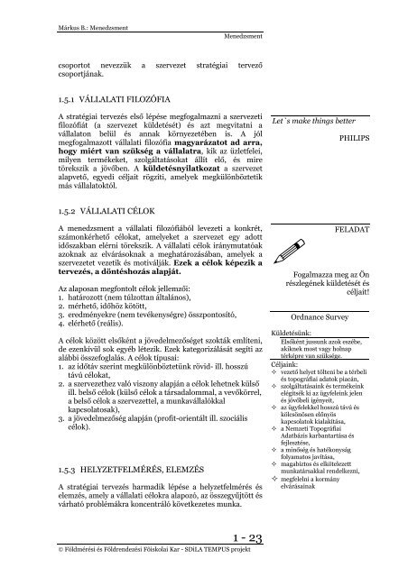 Menedzsment alapok