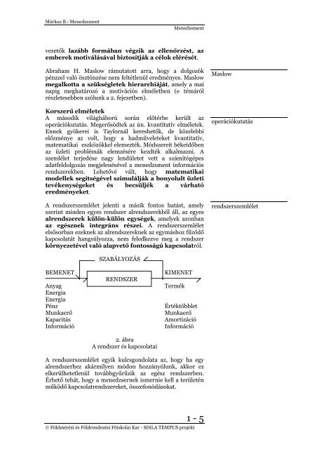 Menedzsment alapok