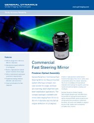 Commercial Fast Steering Mirror - General Dynamics Global ...