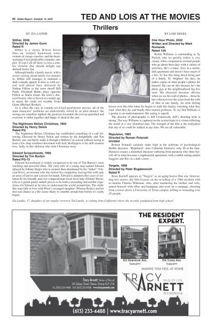 October, 2007 - Glebe Report