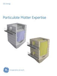 Air Filtration Particulate Matter Expertise / PDF 597kb - GE Energy