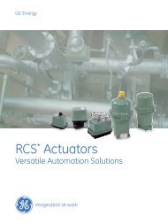 RCS Actuators brochure_3_12 / PDF 1436kb - GE Energy