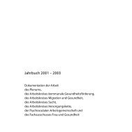 Jahrbuch 2001, 2002 und 2003 - Gesundheitsbeirat-muenchen.de