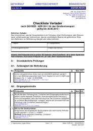 Checkliste Verlader - verkehrsRUNDSCHAU.de
