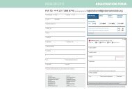 REGISTRATION FORM INDIA GRI 2012 - Global Real Estate Institute