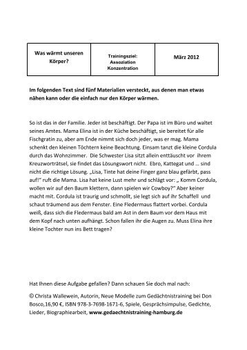 kostenloser Download als pdf - Gedaechtnistraining-hamburg.de