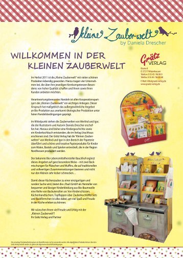 Willkommen in der kleinen Zauberwelt - Beim Grätz Verlag