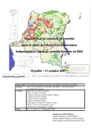 Rapport final de missions de contrôle dans le cadre ... - Global Witness