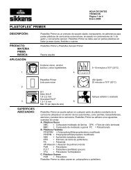 PLASTOFLEX PRIMER - Globalsafetynet.com