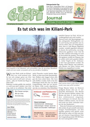 Es tut sich was im Kiliani-Park - Gispi.de