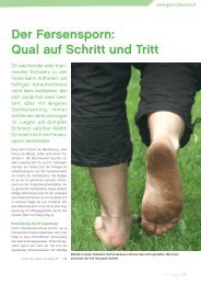 Der Fersensporn: Qual auf Schritt und Tritt - gesund-in-ooe.at