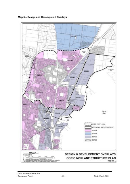 corio norlane structure plan background report - City of Greater ...