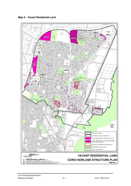 corio norlane structure plan background report - City of Greater ...