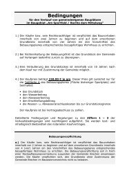 Verkaufsbedingungen - Gemeinde Brechen