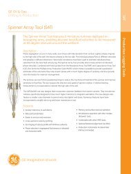 Spinner Array Tool (SAT) - GE Energy