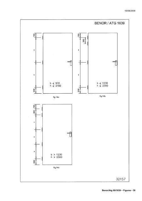 Benor/ATG 1639 - De Coene products