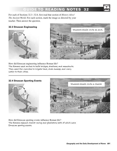 GUIDE TO READING NOTES 32