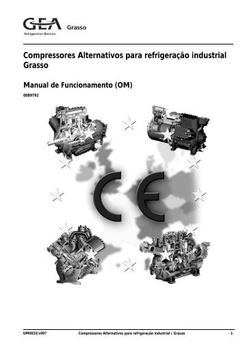 Compressores Alternativos para refrigeração industrial Grasso