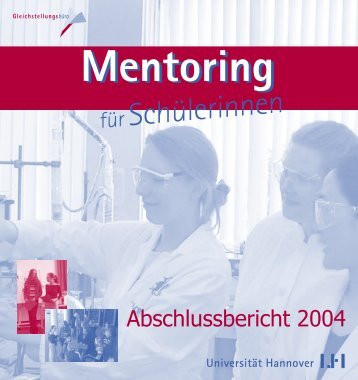 Abschlussbericht 2004 - Gleichstellungsbüro der Leibniz Universität ...