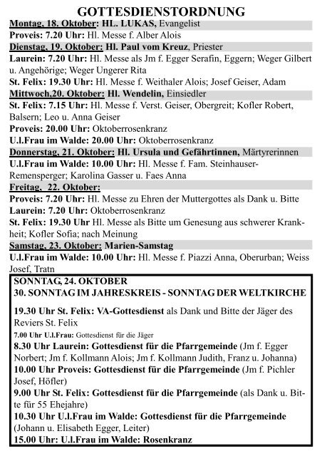 (1,60 MB) - .PDF - Gemeinde Unsere liebe Frau im Walde - St.Felix