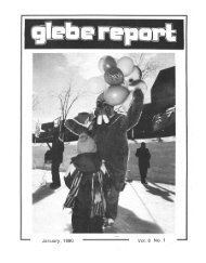 Glebe Report - Volume 8 Number 1 - January 1980