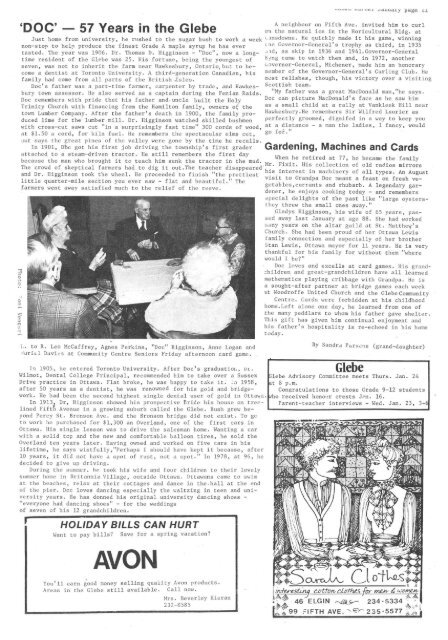 Glebe Report - Volume 8 Number 1 - January 1980