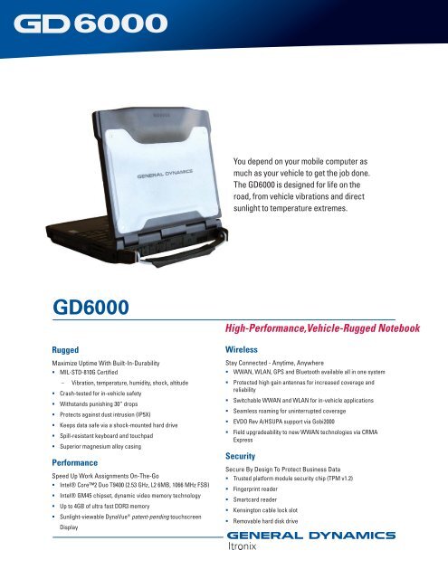GD6000 Brochure - Day Wireless