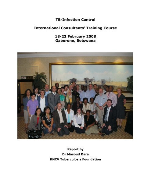 International Consultants' Training Course - GHDonline