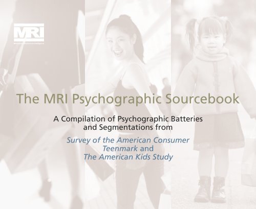 Psychographic Sourcebook - GfK MRI