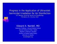 Progress in the Application of Ultraviolet Germicidal ... - GHDonline