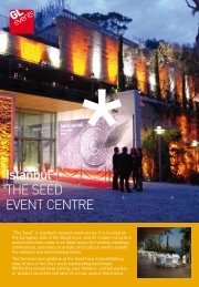 Istanbul THE SEED EVENT CENTRE - GL events