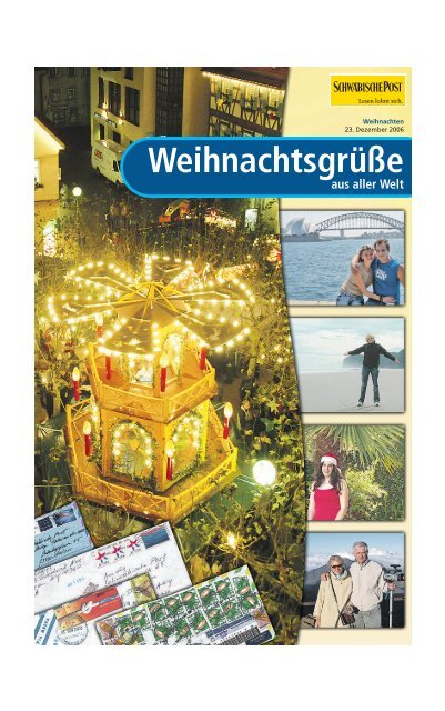 Weihnachtsgrüße aus aller Welt - Schwäbische Post