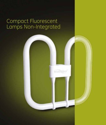 Compact Fluorescent Lamps Non-Integrated (Spectrum) - GE Lighting