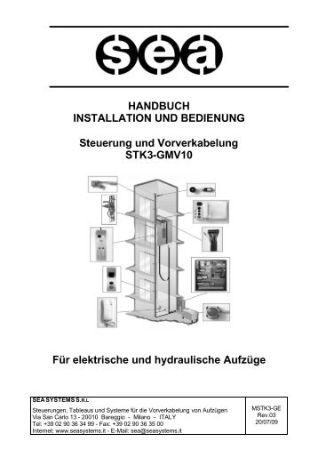 MSTK3-GE Rev03_Man Uso&Installaz GMV10 Precablato_GE