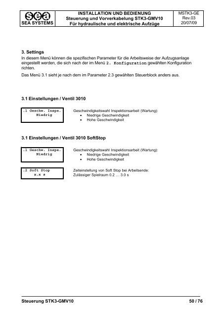 MSTK3-GE Rev03_Man Uso&Installaz GMV10 Precablato_GE