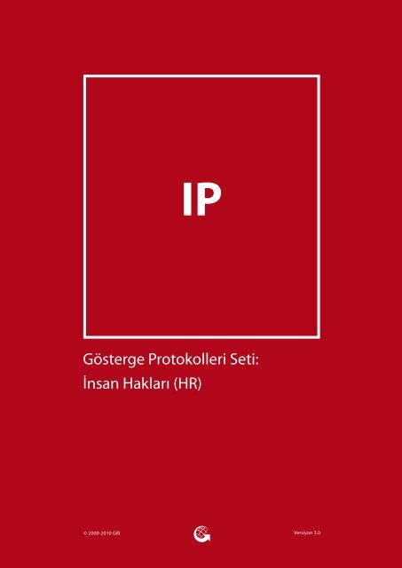İnsan Hakları (HR) - Global Reporting Initiative