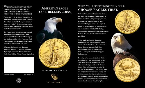 American Eagle Gold Coins - The United States Mint
